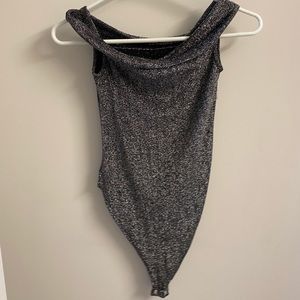 Forever 21 shimmery bodysuit